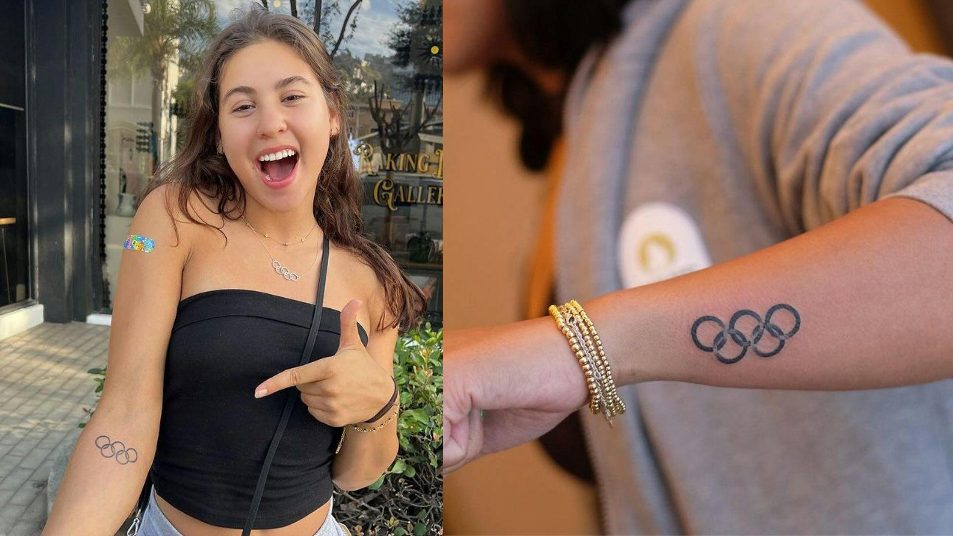 Inked and Unstoppable: Female Olympians Levi Jung-Ruivivar and Sam Catantan mark their debut with an Olympic tattoo